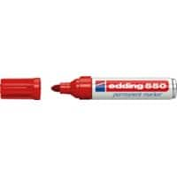 Edding Permanentmarker 4-550002 3-4mm Rundspitze Rot