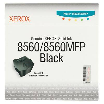 Xerox 108R00727 Original Festtinte Schwarz 6 Stück