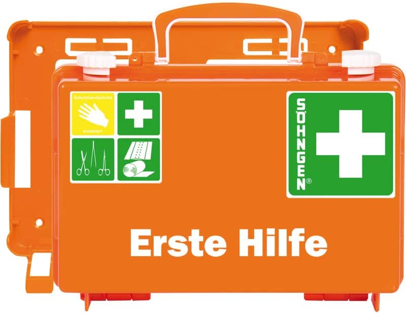 SÖHNGEN Erste-Hilfe-Kasten Quick-CD 26 x 11 x 17 cm