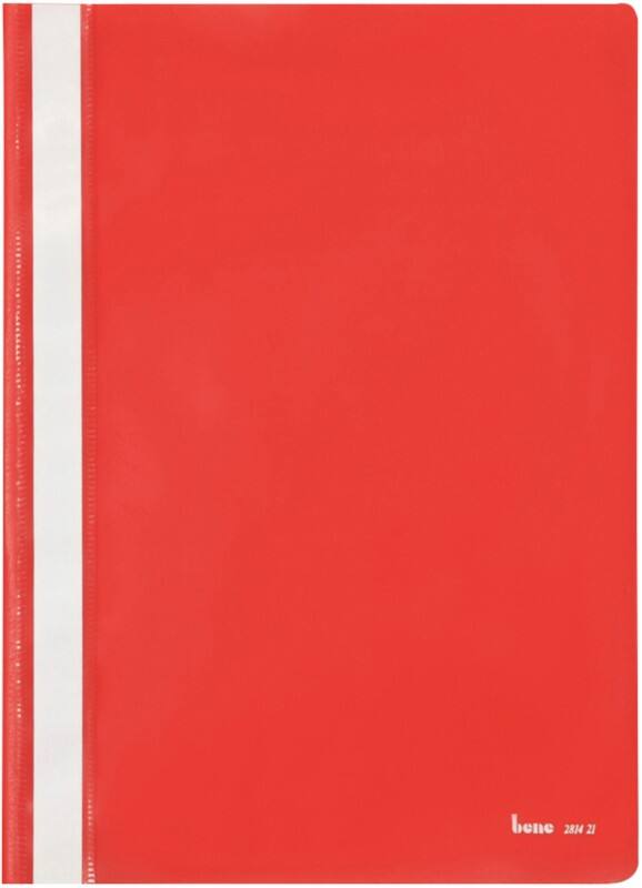 Bene Schnellhefter DIN A4 Rot Polypropylen
