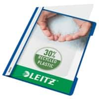 Leitz Standard Plastik-Schnellhefter 4191 DIN A4 PVC 60 Blatt Blau