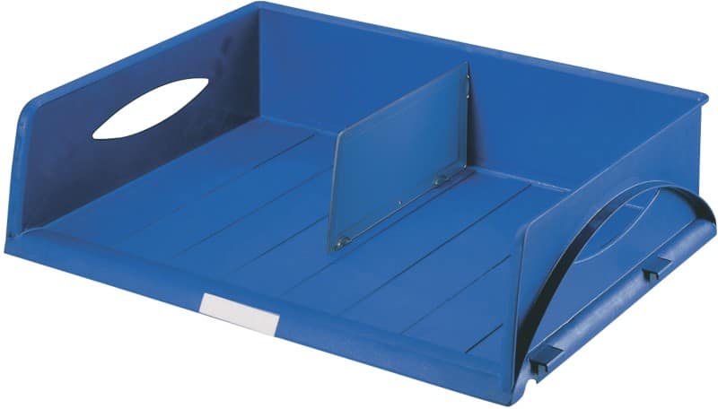 Leitz Briefkorb "Jumbo" Kunststoff Blau 49 x 38,5 x 12,5 cm