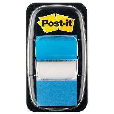 Post-it Index Haftmarker 25,4 x 43,2 mm Blau 50 Streifen