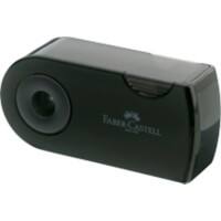 Faber-Castell Sleeve Anspitzer 2 Löcher Kunststoff Schwarz 182700
