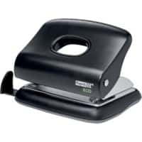 Rapid Fashion Eco Locher 2-fach 20 Blatt Schwarz