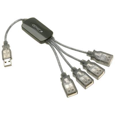 GENIE USB 2.0 Hub HUB-F4 4