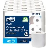 Tork Premium Toilettenpapier T4 2-lagig 12324 42 Rollen à 396 Blatt