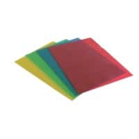 Office Depot Klarsichthülle DIN A4 PP (Polypropylen) Farbig Sortiert 100 Stück