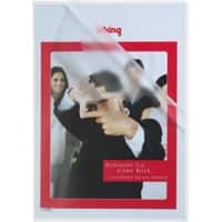 Office Depot Deluxe Stark Klarsichthülle DIN A4 Transparent PP (Polypropylen) 165 Mikron 25 Stück