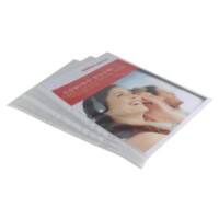 Office Depot Premium Prospekthüllen DIN A3 Hoch Matt Transparent 110 Mikron PP (Polypropylen) Öffnung Oben 11 Löcher 10 Stück