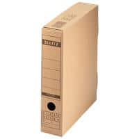 Leitz Premium Archivschachtel 6084 Mit Klappdeckel 600 Blatt A4 Naturbraun Karton 7 x 27 x 32,5 cm