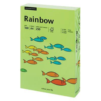 Xeroffset Rainbow Kopier-/ Druckerpapier DIN A4 160 g/m² Leuchtgrün 74 250 Blatt
