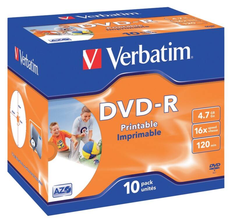 Verbatim DVD-R 4.7 GB 10 Stück