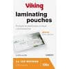 Viking Laminierfolien Visitenkarte & Kreditkarte Glänzend 125 Mikron (2 x 125) Transparent 100 Stück