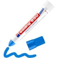 edding 950 Permanent Industrie-Marker Blau Extra Breit Rundspitze 10 mm