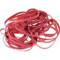 Office Depot Gummibänder 100 x 5 mm Ø 60 mm Rot 500 g