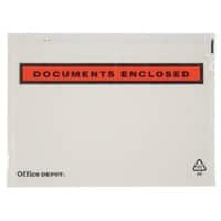 Office Depot Dokumententaschen C6 162 (B) x 115 mm selbstklebend bedruckt 1000 Stück