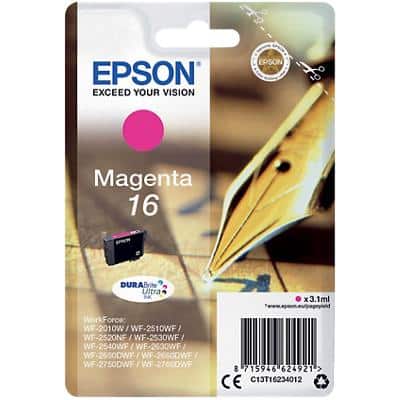 Epson 16 Original Tintenpatrone C13T16234012 Magenta