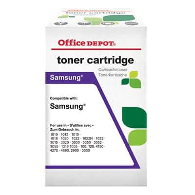 Kompatible Office Depot Samsung CLP-K300A Tonerkartusche Schwarz