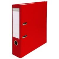 Exacompta Maxi Ordner DIN A4 75 mm Rot 2 Ringe 918403B Pappkarton, PP (Polypropylen) Glatt Hochformat