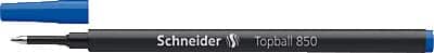 Schneider Tintenrollermine 0.5 mm Fein Kegelförmig Blau Topball 850