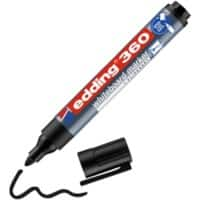 edding 360 Whiteboard-Marker Schwarz Mittel Rundspitze 1,5 - 3 mm