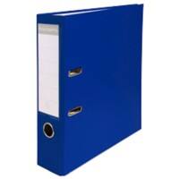 Exacompta Maxi Ordner DIN A4 75 mm Blau 2 Ringe Pappkarton, PP (Polypropylen) Glatt Hochformat
