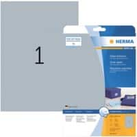 HERMA Etiketten 4117 Silber A4 Polyesterfolie 21 x 29,7 cm