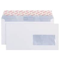 Elco Premium Briefumschläge Mit Fenster C6/5 229 (B) x 114 (H) mm Abziehstreifen Weiß 100 g/m² 500 Stück
