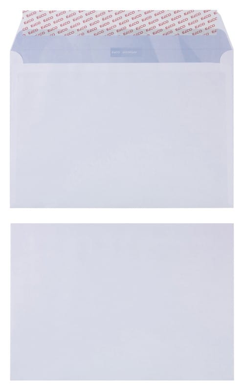 Elco Premium Briefumschläge Ohne Fenster B4 353 (B) x 250 (H) mm Abziehstreifen Weiß 120 g/m² 250 Stück