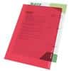 Leitz Standard Sichthüllen DIN A4 Rot PP (Polypropylen) 130 Mikron 100 Stück