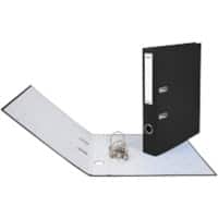 Biella Schmal Ordner DIN A4 40 mm Schwarz 2 Ringe 10341402U Kunststoff