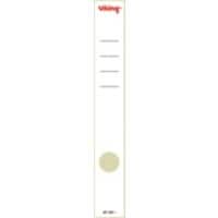 Viking Rückenschilder Spezial 50 mm Weiß 10 Stück