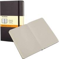 Moleskine Notizbuch DIN A5 Liniert Gebunden Karton Hardback Schwarz Nicht perforiert 240 Seiten