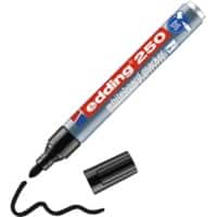 edding 250 Whiteboard-Marker Schwarz Mittel Rundspitze 1,5-3 mm