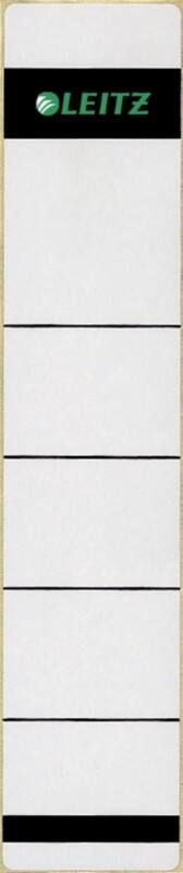 Leitz Selbstklebende Rückenschilder 1643-10-85 Grau 39 x 192 mm 100 Stück