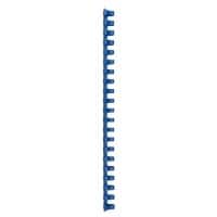 GBC Polyvinylchlorid Plastikbinderücken Blau 16 mm 145 Blatt DIN A4 100 Stück