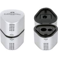 Faber-Castell Grip 2001 Anspitzer 3 Löcher Kunststoff Silber 183800