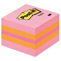 Post-it Haftnotizenwürfel 51 x 51 mm Farbig sortiert 400 Blatt