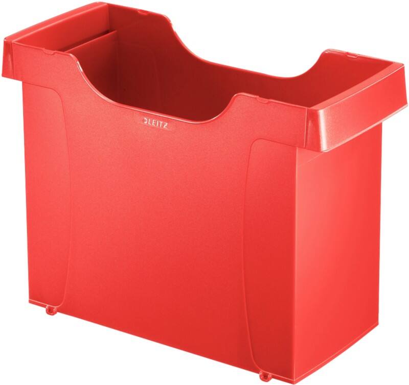 Leitz Plus Uni-Box Hängeregisterbox 36,5 x 17 x 27,3 cm DIN A4 20 Mappen Kunststoff Rot