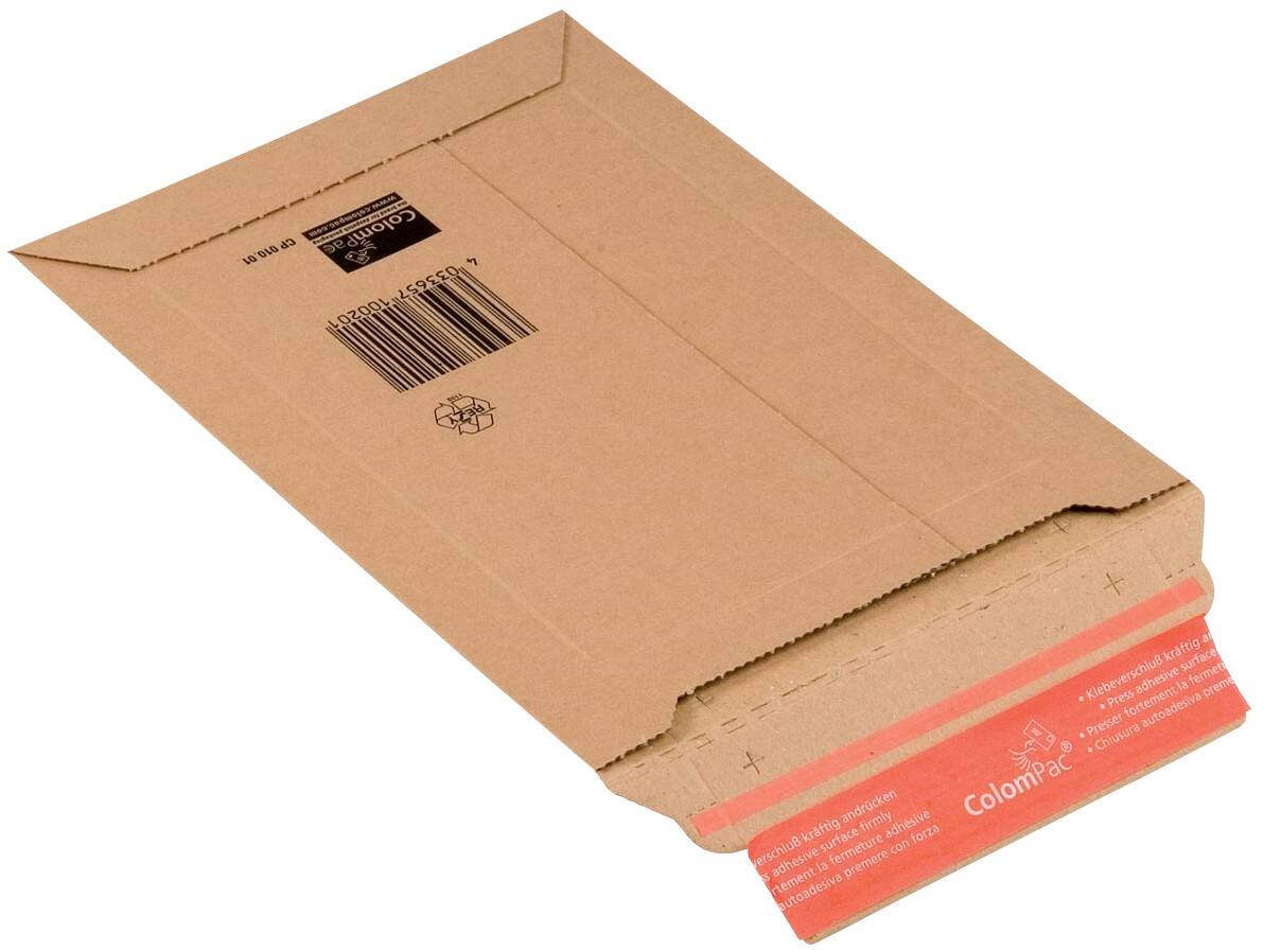 ColomPac Versandtasche 150 (B) x 250 (T) x 50 (H) mm Braun