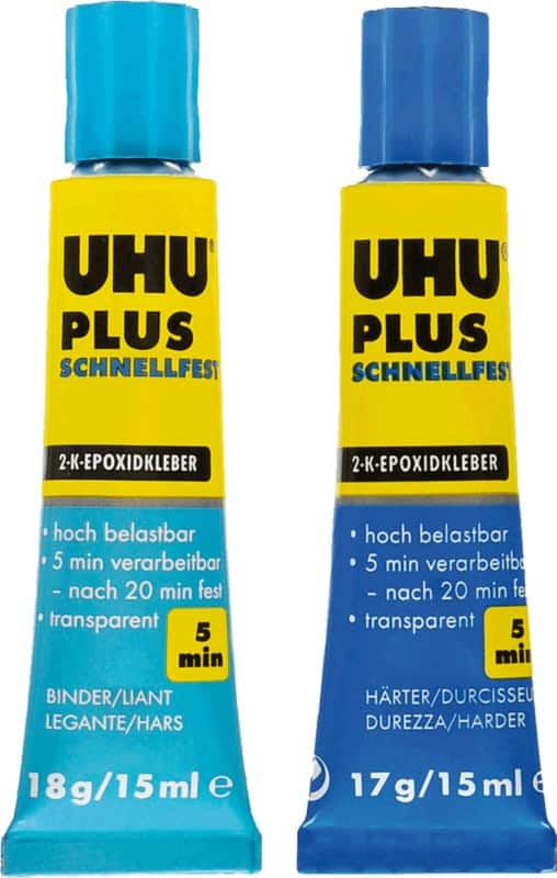 UHU PLUS Kraftkleber Permanent Flüssig Transparent Flüssig 35 g