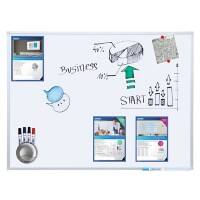 Franken X-tra!Line Whiteboard Wandmontiert Magnetisch Einseitig 150 (B) x 100 (H) cm Weiß