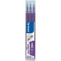 Pilot FriXion Ball/Clicker Refill Stiftminen 0.4 mm Violett 3 Stück