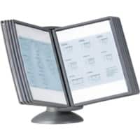 DURABLE Sichttafelsystem Sherpa Motion DIN A4 Silber Kunststoff 25 x 21 x 36,5 cm