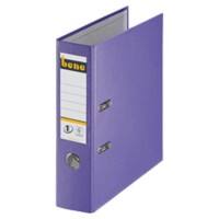 Bene No.1 Power Ordner DIN A4 80 mm Violett 2 Ringe 291400 PP (Polypropylen) Glatt Hochformat
