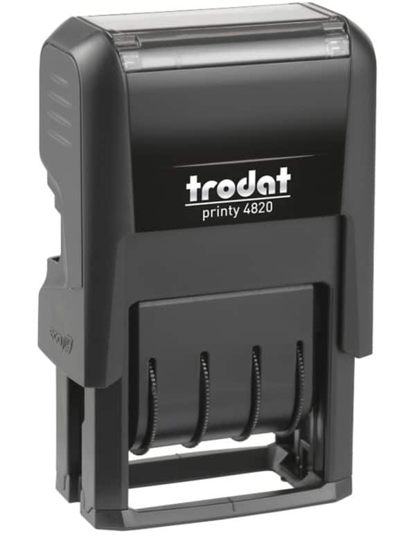 Trodat Printy 4820 Datumstempel Schwarz, 4 mm Datumshöhe