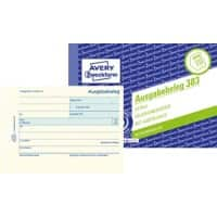 AVERY Zweckform Ausgabebeleg 303 DIN A6 quer Perforiert 50 Blatt