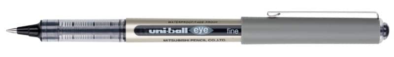 uni-ball Eye Fine UB-157 Nicht einziehbar Tintenroller Schwarz 0.4 mm Mittel Kugel