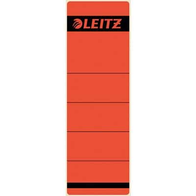 Leitz Selbstklebende Rückenschilder 1642-25 Rot 61,5 x 192 mm 10 Stück